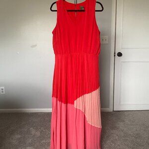 Taylor Women's Pleated Midi Dress (XL)